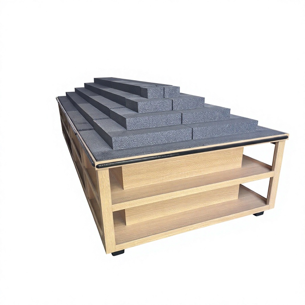 Supermarket Fruit & Vegetable Step Display Stand