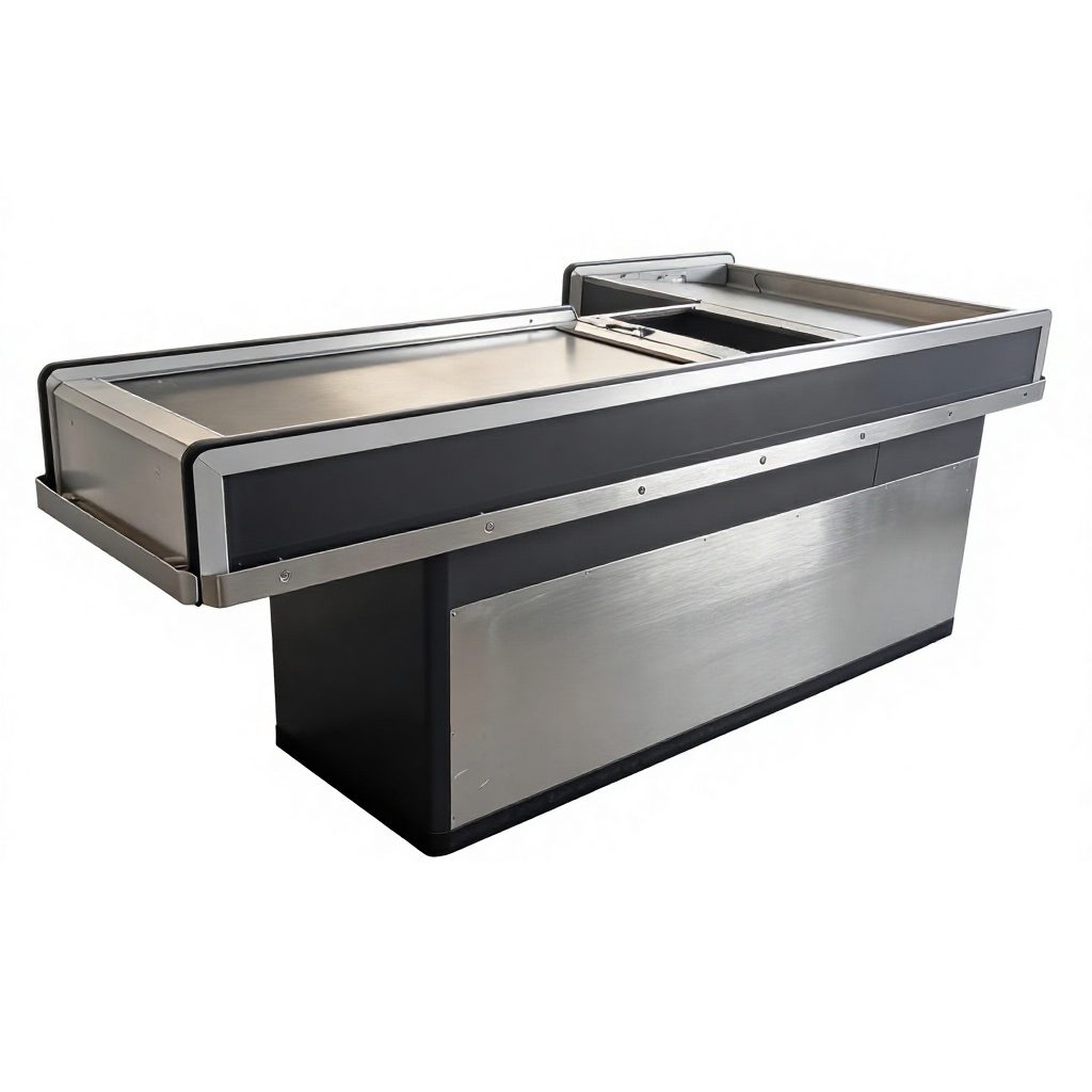 Checkout Counters With Conveyor Belt