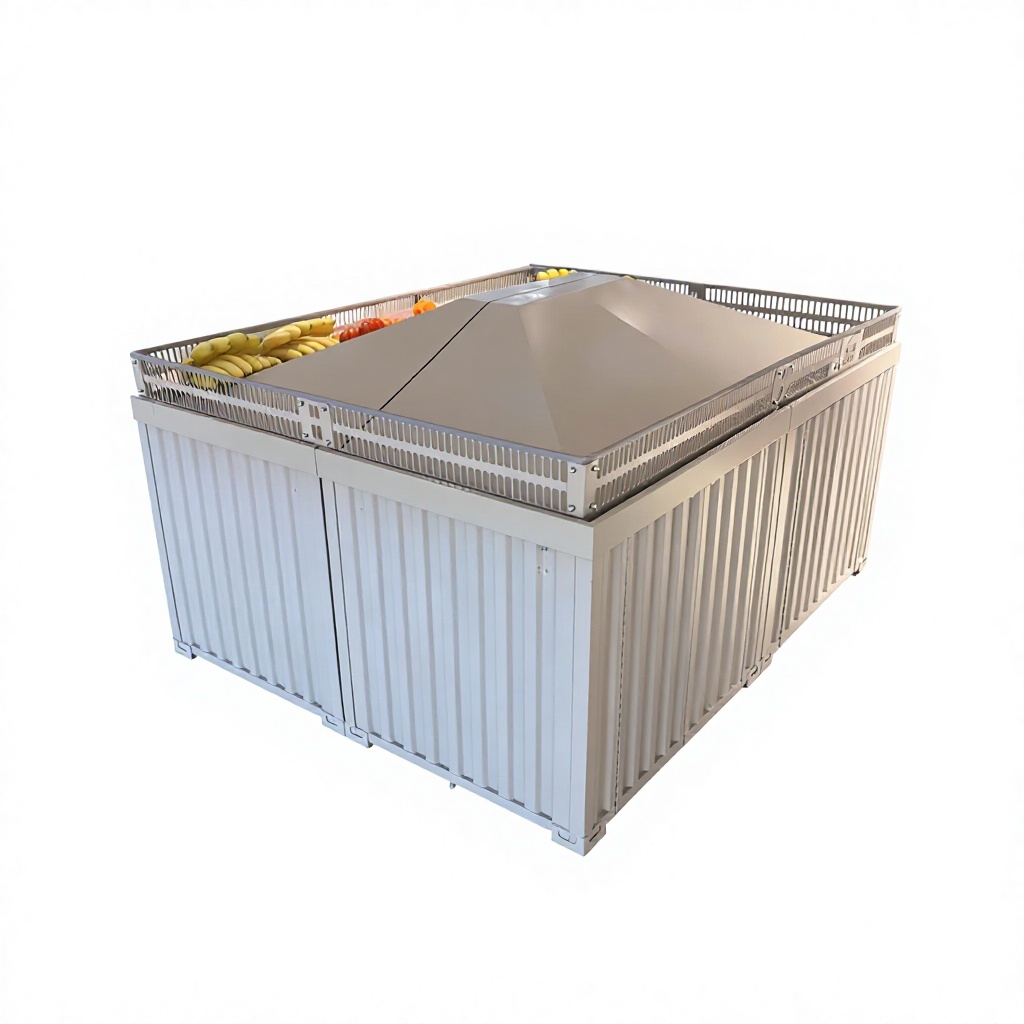 Modular Produce Display Bulk Table