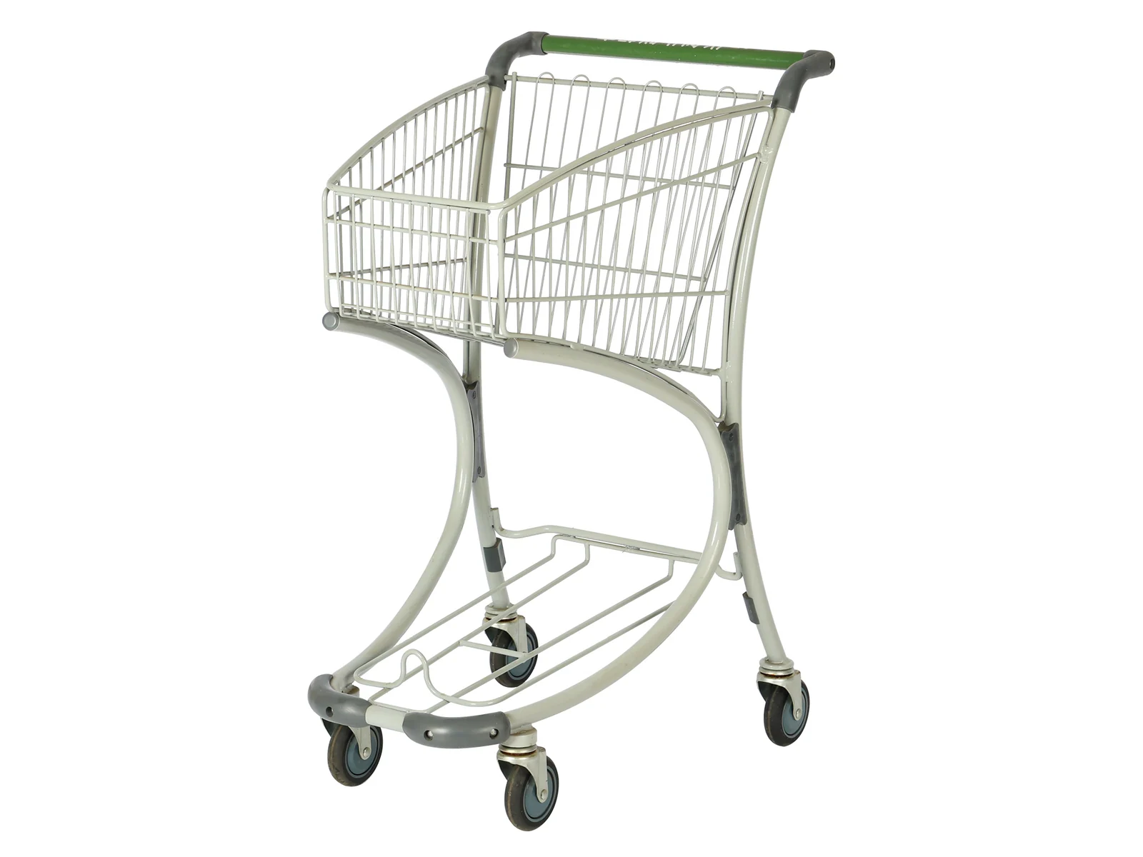 Bag Carrier Trolley with Open Frame photographed from the front on a white studio background