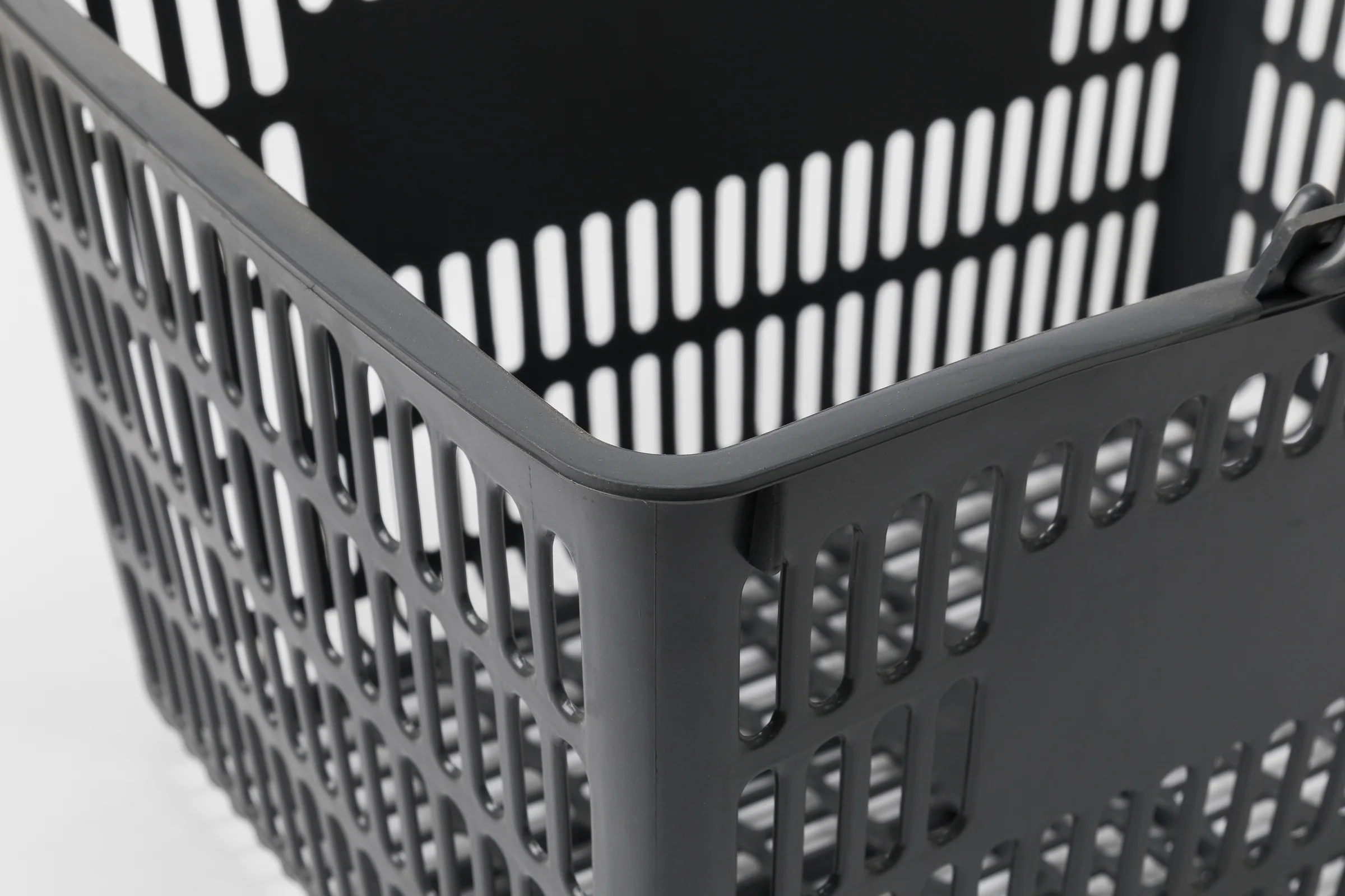 Keshun compact hand basket for supermarket use