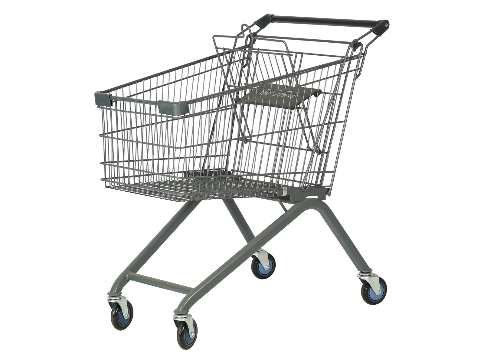 Compact Nesting Trolley for Narrow Aisles photographed from the front on a white studio background