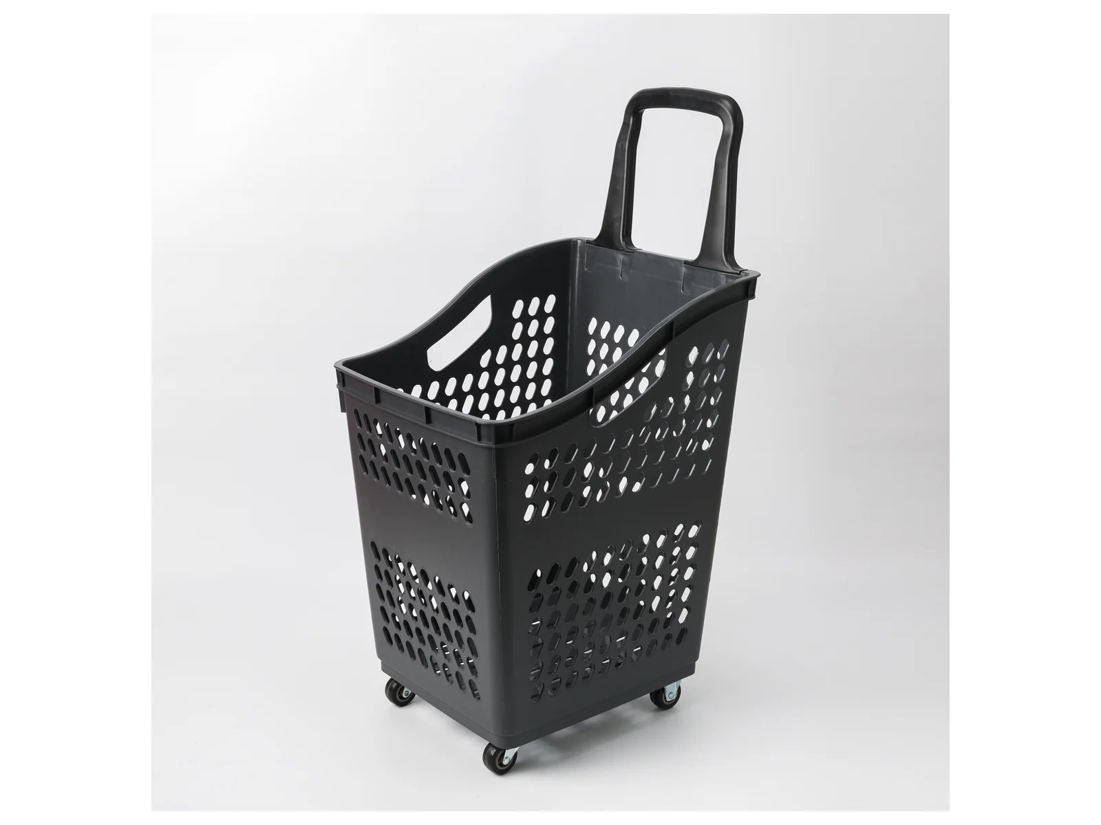 Roller Basket with Single Pull Handle photographed from the front on a white studio background