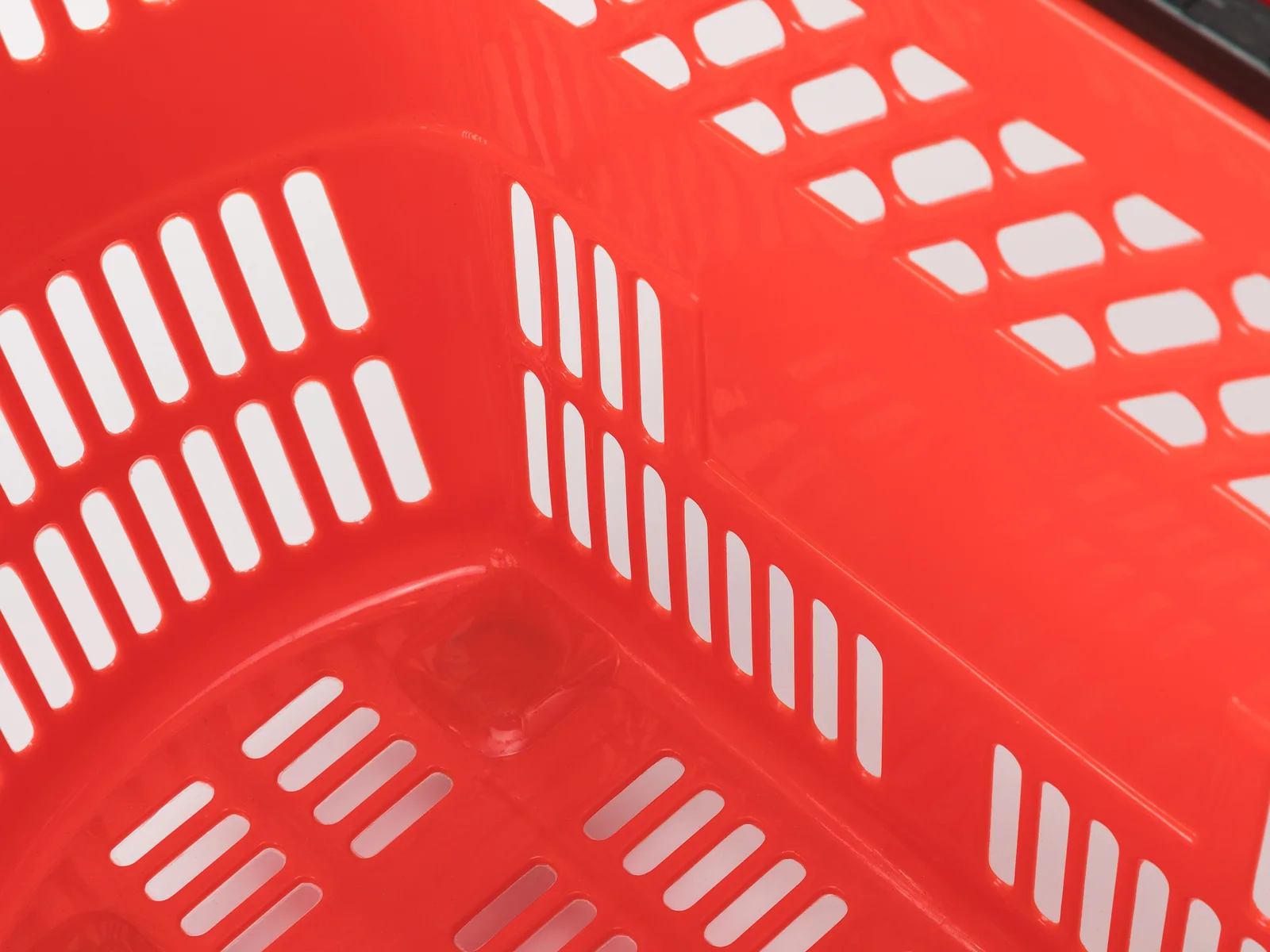 Roller Basket with Telescopic Handle photographed on a white studio background