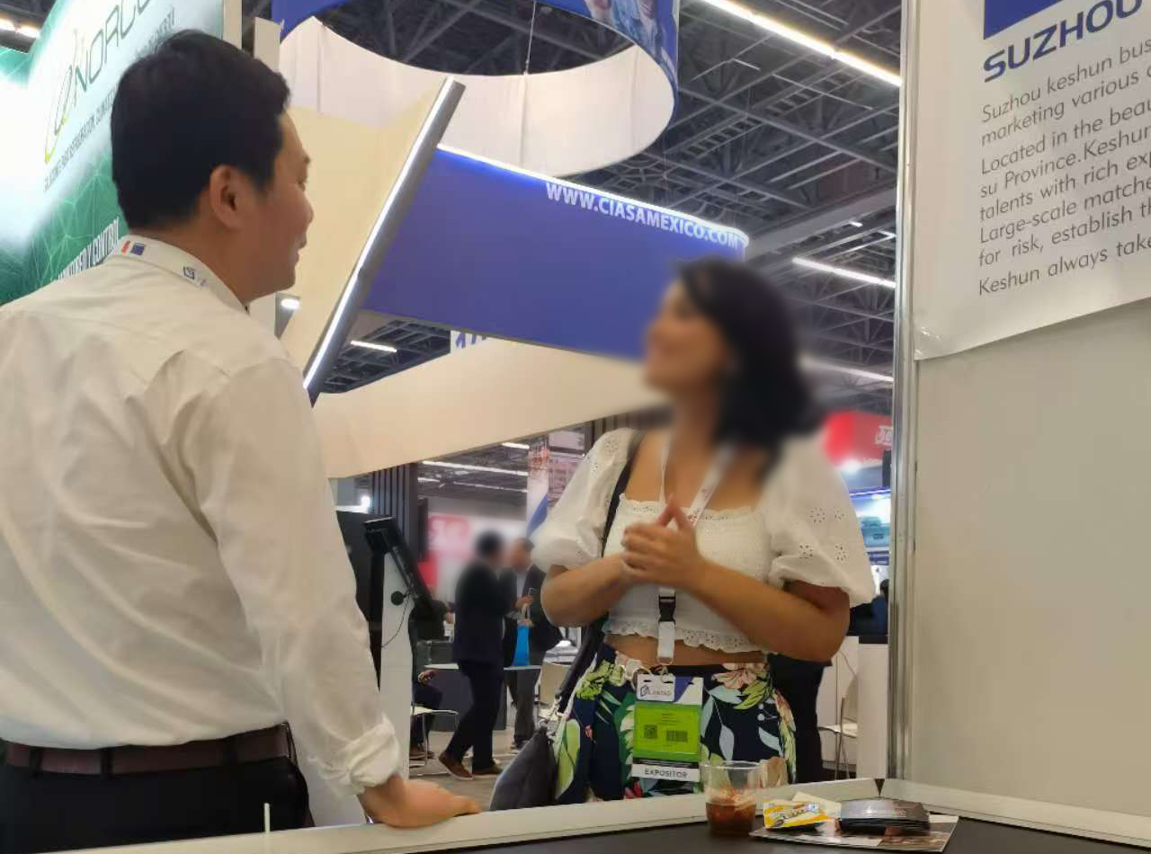 Suzhou Keshun Commercial Technology Co., Ltd. Attends Mexico International Retail Show, Further Expanding Latin-American Market