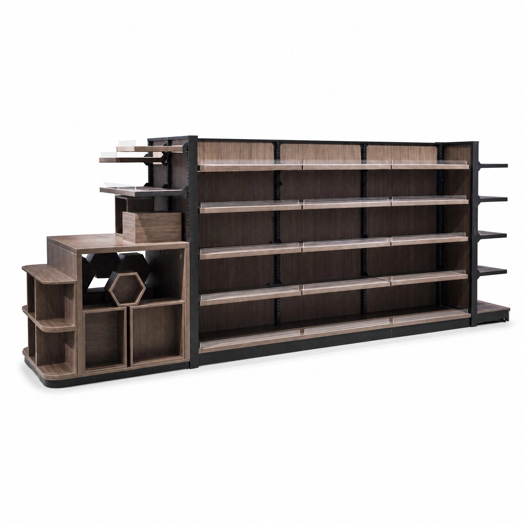 Steel & Wood Shelving